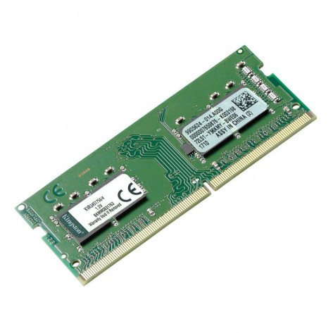Memória para Notebook 4GB DDR4 Kingston KVR24S17S6/4 - 2400MHz (PC4-19200) - SODIMM
