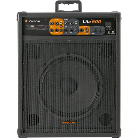 Caixa de Som Multiuso Hayonik Lite 600 - 100W - Bluetooth / USB / SD / FM
