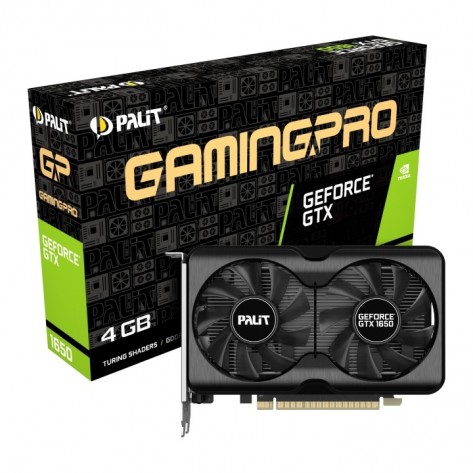 Placa de Vídeo Palit GeForce GTX 1650 GP NE6165001BG1-1175A - 4GB GDDR6 128 bits - PCI-Express 3.0