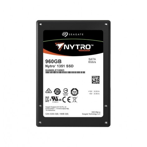 SSD 2.5'' 960GB Seagate Nytro 1351 XA960LE10063 - Leituras 560MB/s - SATA 6Gb/s