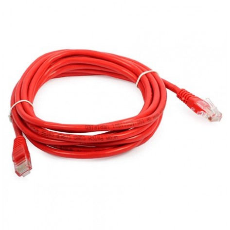 Patch Cord Furukawa Cat6 Vermelho - 5 metros