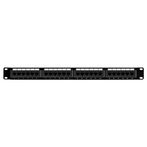 Patch Panel 24 Portas Hi Top Cat5e 568A/B