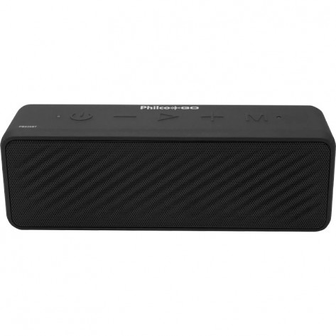 Caixa de Som Portátil Philco PBS25BT Go Speaker - Bluetooth, À Prova D’água (IPX7) - 25W RMS