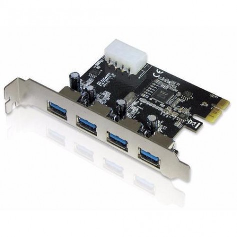 Placa Empire - PCI Express com 4 portas USB 3.0 - DP-43