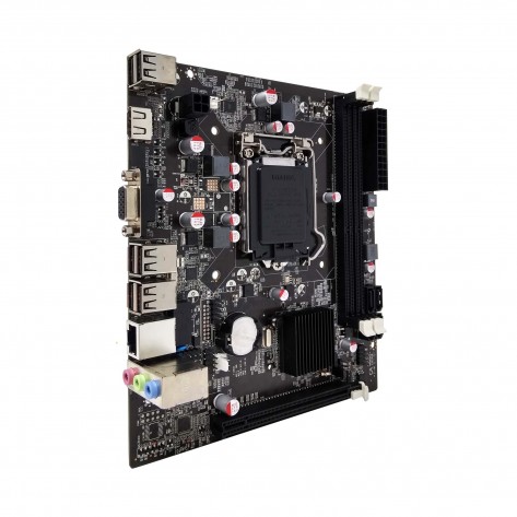 Placa Mãe Bluecase BMBH61-M - Chipset H61 - (DDR3, 4x Sata, HDMI,VGA, USB 2.0) - Soquete 1155