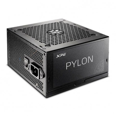 Fonte ATX 550W XPG PYLON550B-BKCBR - 80 Plus Bronze