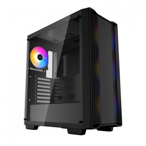 Gabinete DeepCool Gamer CC560 FS (R-CC560-BKTAA4-A-1) - Preto - Sem Fonte - Mid Tower