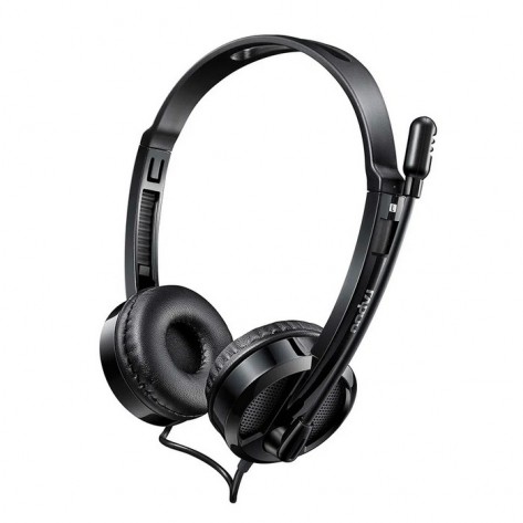 Fone de Ouvido Headset Multilaser Rapoo H120 (RA020) - Com Microfone - USB