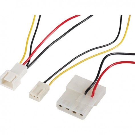 Cabo Adaptador Akasa C-CABLE-ADPT - 3-pinos para 4-pinos