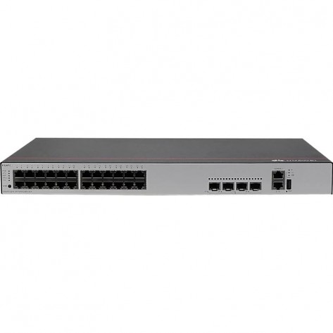 Switch Huawei S5735-L24P4S-A1 - 24 Portas 10/100/1000 Mbps + 4 Portas SFP Gigabit - Gerenciável - PoE+