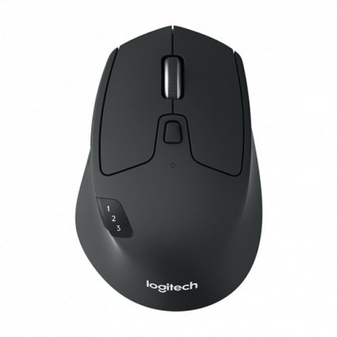Mouse Óptico Sem Fio Logitech M720 Triathlon (910-004790) - Preto - Wireless