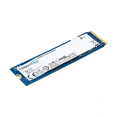 SSD M.2 2280 NVMe NV3 2TB Kingston SNV3S/2000G - PCIe 4.0 - Gravações 5000 MB/s - Leituras 6000 MB/s