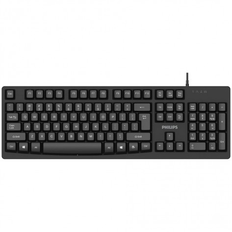 Teclado com fio Philips K214 SPK6214/00 - Padrão ABNT2 - USB