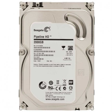 HD 3.5'' 2TB Seagate Pipeline ST2000VM003 - 5900RPM - 64MB Cache - SATA 6Gb/s