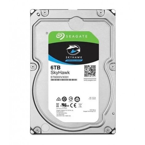HD 3.5'' 6TB Seagate Surveillance SkyHawk ST6000VX001 - 256MB Cache - SATA 6Gb/s