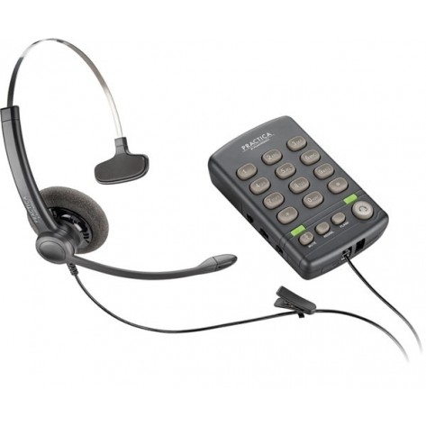 Telefone com Headset Plantronics Practica T110 - 79981-11