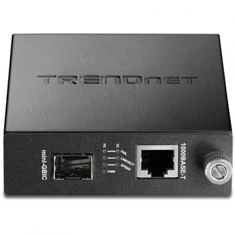 Conversor de mídia TRENDnet 100/1000BASE-T para SFP - TFC-1000MGA