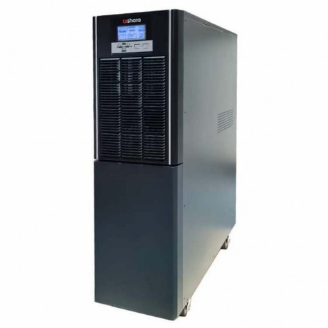 Nobreak Senoidal TS Shara SYAL IN 6829 - 10000VA - Entrada 220V (FNT/FFT) - Saída 220V (FNT/FFT) - Rack Acoplado com 16 Baterias de 9Ah