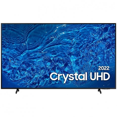 Smart TV 85'' LED Samsung 4K BU8000 UN85BU8000GXZD - Crystal UHD (3840 x 2160) - 3 HDMI - 2 USB - Wi-Fi Integrado - Design Slim