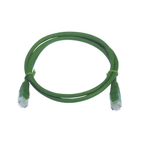 Patch Cord Furukawa U/UTP Cat5e (T568A/B) Verde - 2,5 metros