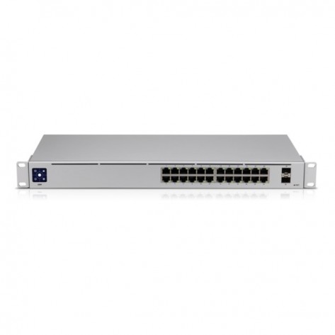 Switch UniFi Gen2 Ubiquiti USW-24 - 24 Portas 10/100/1000 + 2 Portas SFP 1 Gbps