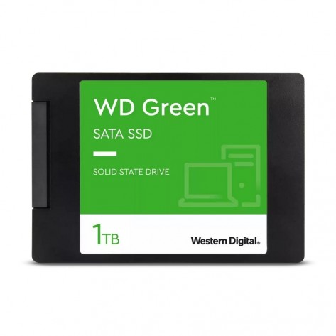 SSD 2.5'' 1TB Western Digital Green WDS100T3G0A - Leituras 545MB/s - SATA 6Gb/s