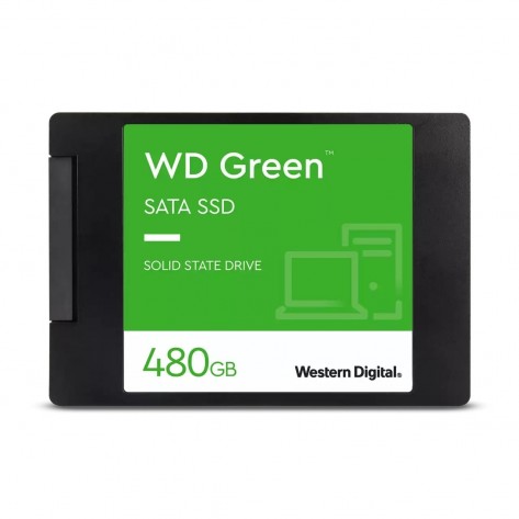 SSD 2.5'' 480GB Western Digital Green WDS480G3G0A - Leituras 545MB/s - SATA 6Gb/s