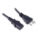 Cabo de Energia Tripolar Force Line 0101200007 - 10A - 5 Metros
