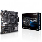 Placa Mãe Asus PRIME A520M-E - Chipset A520 - (DDR4, M.2, HDMI / VGA / DVI, USB 3.2 Gen 2) - Soquete AM4