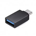 Adaptador Conversor USB Tipo-C Macho para USB 2.0 Tipo-A Fêmea - Compatível OTG