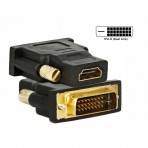 Adaptador DVI-D Macho para HDMI Fêmea CXR - Unidade