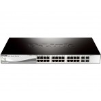 Switch D-link DGS-1210-28 - 24 Portas 10/100 Mbps + 4 Portas 10/100/1000 BASE-T/SFP