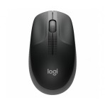 Mouse Óptico Sem Fio Logitech M190 (910-005902) - Preto e Cinza - USB