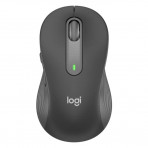 Mouse Óptico Sem Fio Logitech Signature M650 L (910-006231) - Grafite - USB / Bluetooth