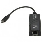 Adaptador Conversor USB-C 3.1 para Rede RJ45 10/100/1000 Mbps - CXR-ADP-TIPOCXRJ45-GIGABIT