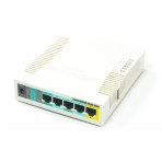 Roteador MikroTik RB951Ui-2HnD - Com Wireless integrado - Saída PoE na porta 5