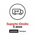 Garantia Lenovo - Suporte Onsite durante 5 anos - 5WS0H75824