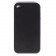 Capa para iPhone 4 Geonav IPH4-01SB - Silicone (lisa) - Preto